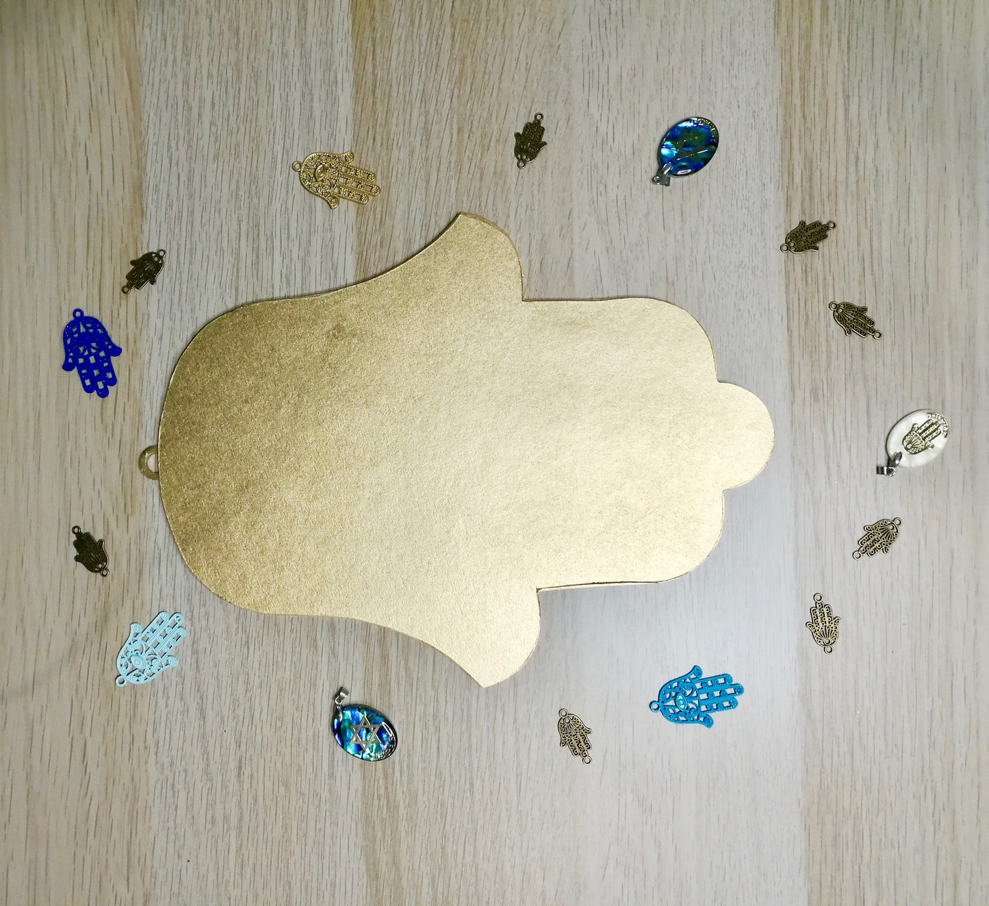 Hamsa Handmade – Leaves | Nature-Inspired Metal Wall Art from Israe